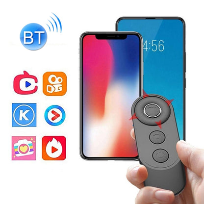 Mobile Phone Bluetooth Selfie Remote Control(Elegant Black) - Phone Remote Control by buy2fix | Online Shopping UK | buy2fix