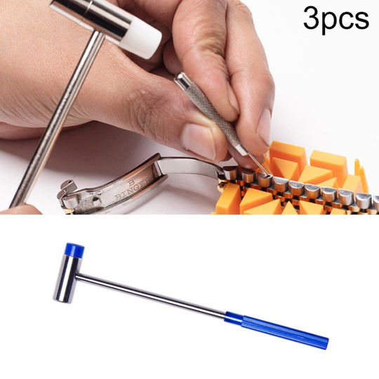 3 PCS Mini Hammer Household Watch Repair Hardware Tools, Style: H Type