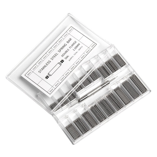 360 PCS / Set with Ear Batch 10-27mm Strap Connecting Shaft Stainless Steel Watch Spring Bar - Watch Parts & Tools by buy2fix | Online Shopping UK | buy2fix