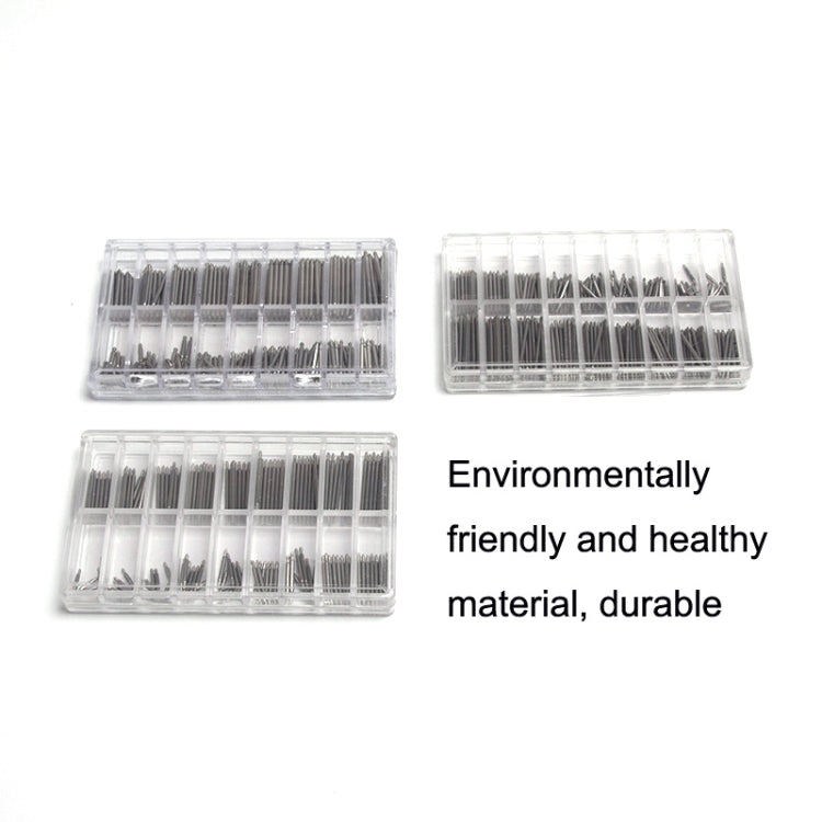 360 PCS / Set with Ear Batch 10-27mm Strap Connecting Shaft Stainless Steel Watch Spring Bar - Watch Parts & Tools by buy2fix | Online Shopping UK | buy2fix