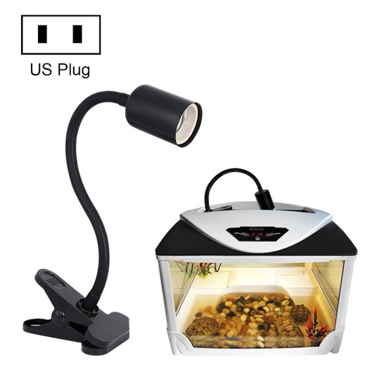 ZY-UAB Turtle Backlight UVA Heated Climbing Pet Backlight, US Plug Without Bulb(Black Elbow Long Light Stand) - Reptile Supplies by buy2fix | Online Shopping UK | buy2fix