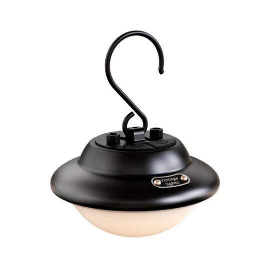 Outdoor Portable Hanging USB Charging Camping Light(Black) by buy2fix