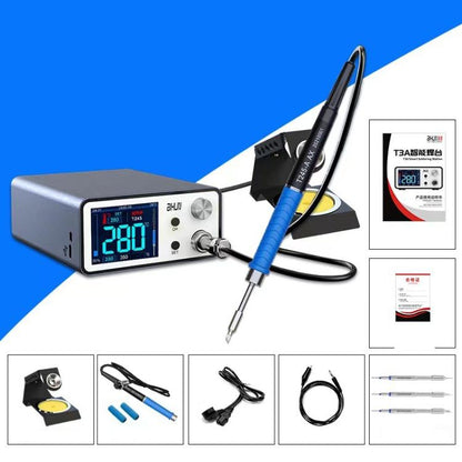 AIXUN T3A Soldering Station+T245 Welding Pen Precision Repair Welding Tool Set(EU Plug) - Electric Soldering Iron by buy2fix | Online Shopping UK | buy2fix