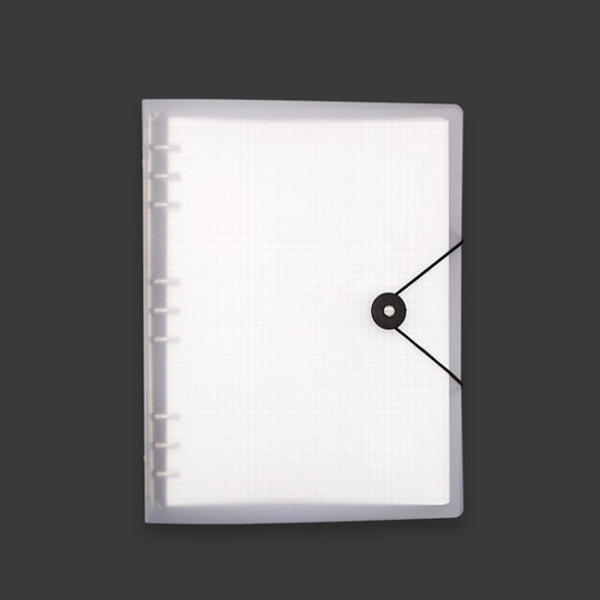 Transparent Matte PP Soft Shell Cover Hand Accountive Page, Style: B5 Mesh Core