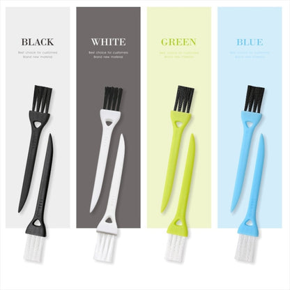 50 PCS Razor Brush Crevice Cleaning Brush Groove Brush Mini Small Brush(Random Color Delivery) - Shavers Parts by buy2fix | Online Shopping UK | buy2fix