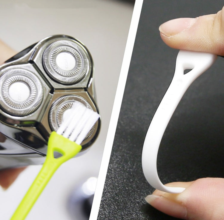 50 PCS Razor Brush Crevice Cleaning Brush Groove Brush Mini Small Brush(Random Color Delivery) - Shavers Parts by buy2fix | Online Shopping UK | buy2fix