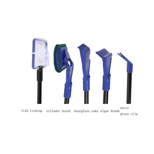 Fish Tank Aquarium 5-in-1 Cleaning Tool Set - Cleaning Tools by buy2fix | Online Shopping UK | buy2fix