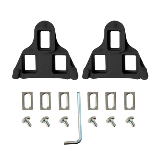 1pair Bicycle Pinch Group Combination Screw Highway Car Riding Shoes Bicycle Lock Tablet(Black) - Pedals by buy2fix | Online Shopping UK | buy2fix