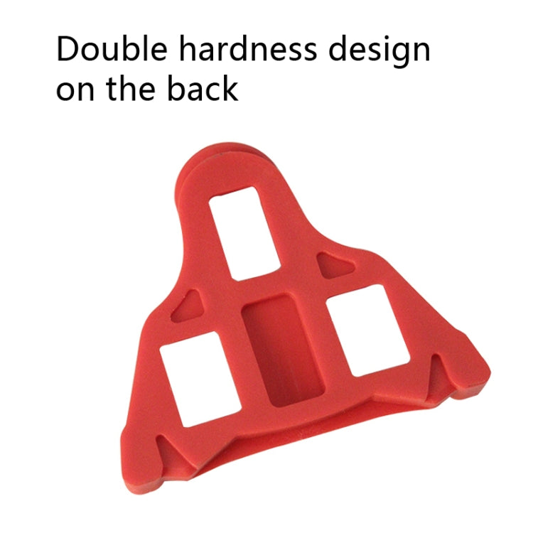 1pair Bicycle Pinch Group Combination Screw Highway Car Riding Shoes Bicycle Lock Tablet(Red) - Pedals by buy2fix | Online Shopping UK | buy2fix