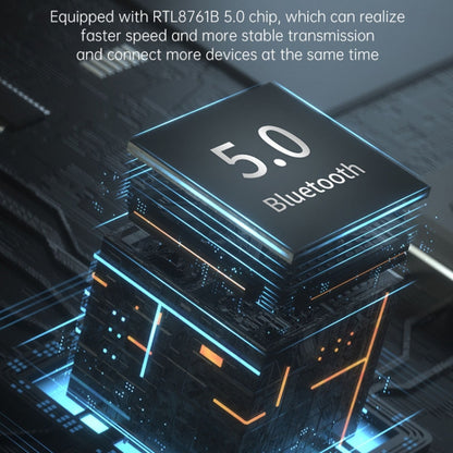 USB Bluetooth Adapter 5.0PC Computer Wireless Audio Receive Transmitter, Color: Black by buy2fix