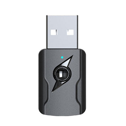 5.0 Bluetooth Transmitter AUX Receiver USB Dual Output Computer Audio Adapter by buy2fix