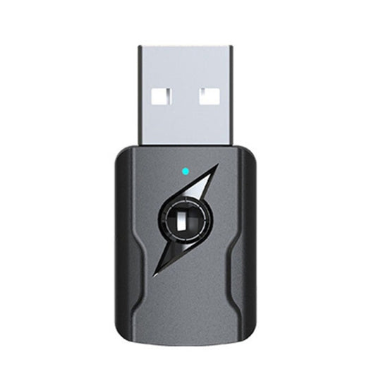 5.0 Bluetooth Transmitter AUX Receiver USB Dual Output Computer Audio Adapter by buy2fix