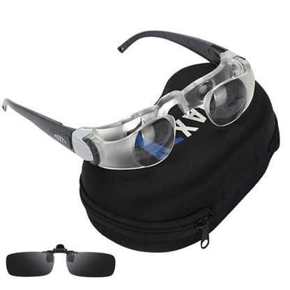 Fishing Telescope Adjustable Focus Telescope,Style: Presbyopia+Gray Clip by buy2fix