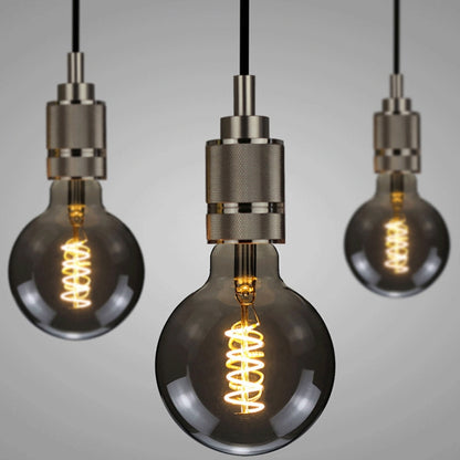 G95 Electroplating Smoke Grey Warm Light LED Bulb Retro Lamp by buy2fix