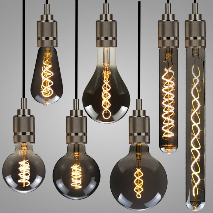 G95 Electroplating Smoke Grey Warm Light LED Bulb Retro Lamp by buy2fix