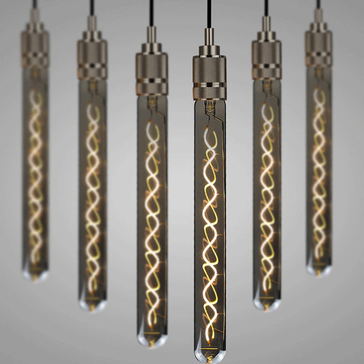 T300 Electroplating Smoke Grey Warm Light LED Bulb Retro Lamp by buy2fix