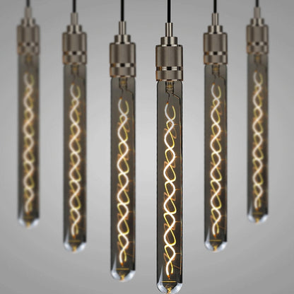 T300 Electroplating Smoke Grey Warm Light LED Bulb Retro Lamp by buy2fix