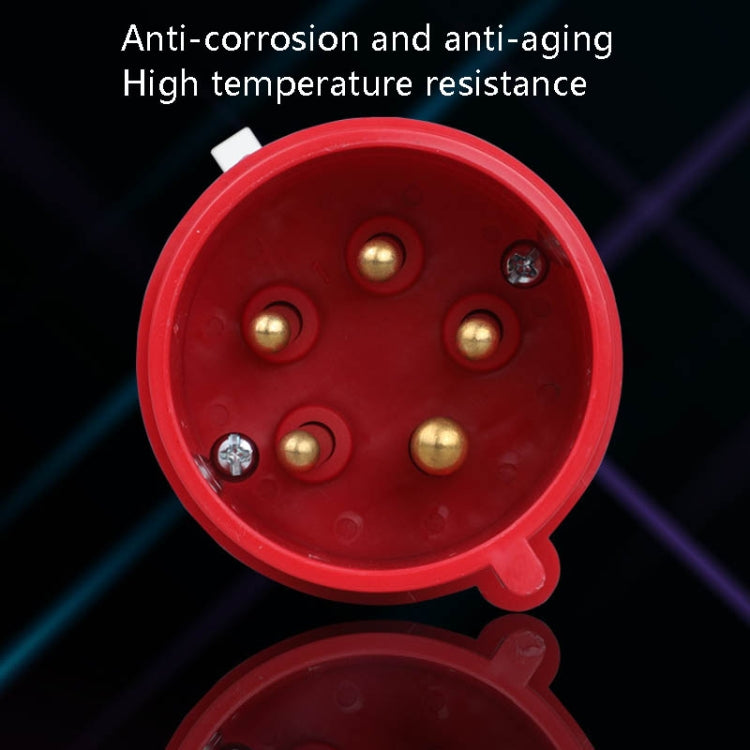 Industrial Plug IP44 Waterproof Aviation Connection Plug, Style: 3 Core 32A by buy2fix