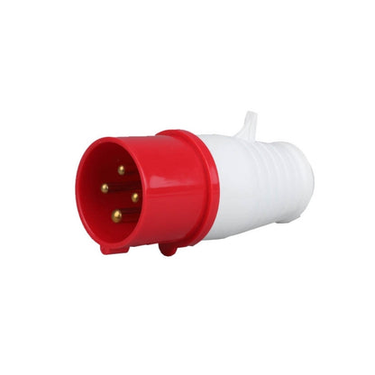 Industrial Plug IP44 Waterproof Aviation Connection Plug, Style: 4 Core 32A by buy2fix