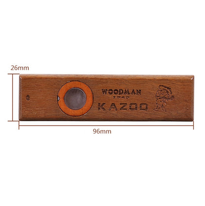 ADL07 Wooden Environmental Protection Portable Kazoo(ADL07) - Wind Instrument Accessories by buy2fix | Online Shopping UK | buy2fix