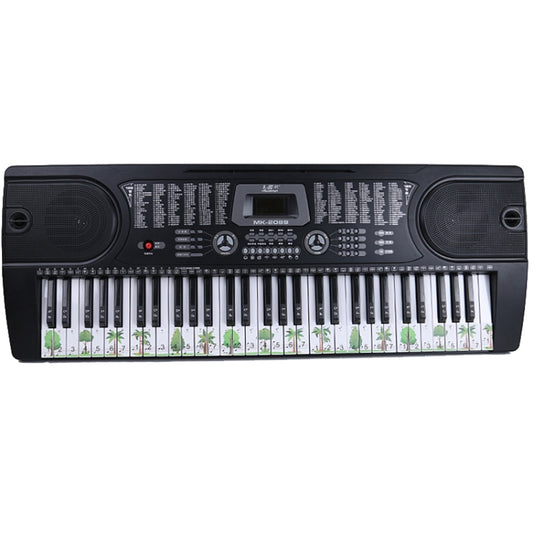 M52 88/76/61/54/49 Keys Piano Keyboard Stickers(Tree) - Keyboard Accessories by buy2fix | Online Shopping UK | buy2fix