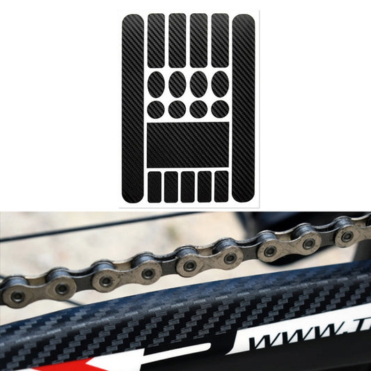 FMFXTR Bicycle Protection Chain Sticker Front Fork Protective Film, Color: Carbon Fiber - Others by FMFXTR | Online Shopping UK | buy2fix