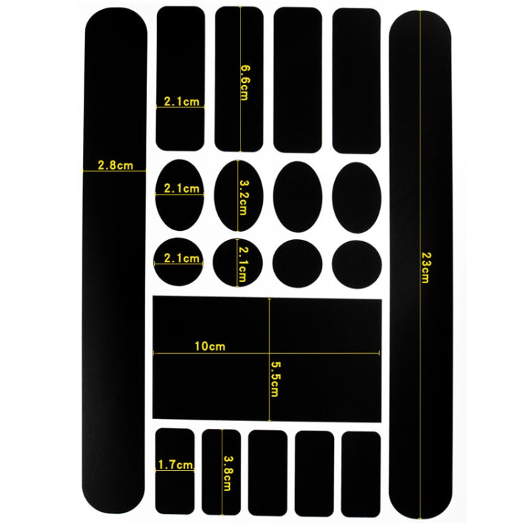 FMFXTR Bicycle Protection Chain Sticker Front Fork Protective Film, Color: Carbon Fiber - Others by FMFXTR | Online Shopping UK | buy2fix