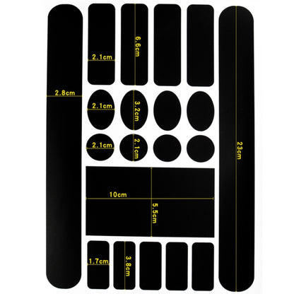 FMFXTR Bicycle Protection Chain Sticker Front Fork Protective Film, Color: Carbon Fiber - Others by FMFXTR | Online Shopping UK | buy2fix