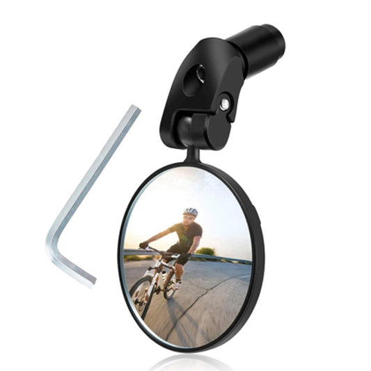 Bicycle Convex Rearview Mirror Large View 360 Degree Rotating Mirror by buy2fix