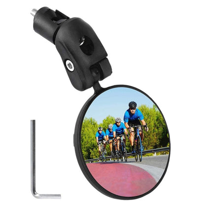 Bicycle Convex Rearview Mirror Large View 360 Degree Rotating Mirror by buy2fix