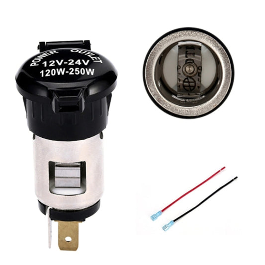Car Modified Cigarette Lighter Car Charging Power Socket Cigarette Type (with 15cm Line) - Cigar Socket by buy2fix | Online Shopping UK | buy2fix