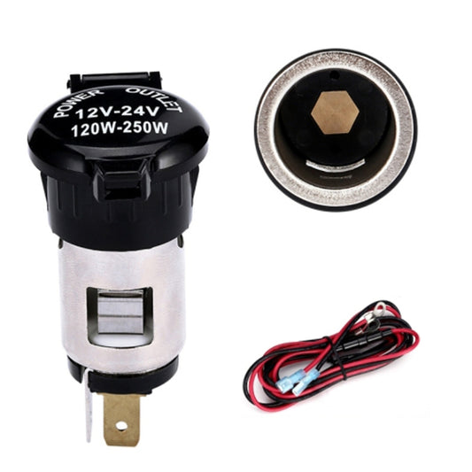 Car Modified Cigarette Lighter Car Charging Power Socket No Cigarette Type (with 1.5m Line) - Cigar Socket by buy2fix | Online Shopping UK | buy2fix