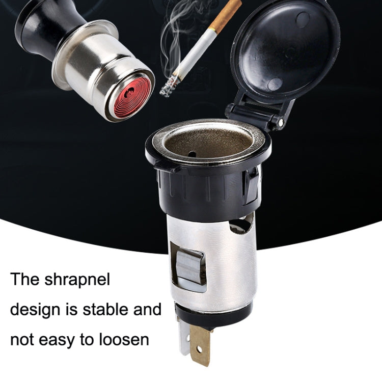 Car Modified Cigarette Lighter Car Charging Power Socket No Cigarette Type (with 15cm Line) - Cigar Socket by buy2fix | Online Shopping UK | buy2fix