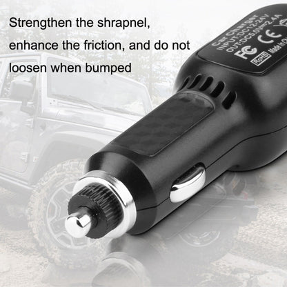 120W Multifunctional USB 3 In 1 Car Cigarette Lighter Car Charger, Style: 3 Ports(Blue Black) - Cigar Socket by buy2fix | Online Shopping UK | buy2fix