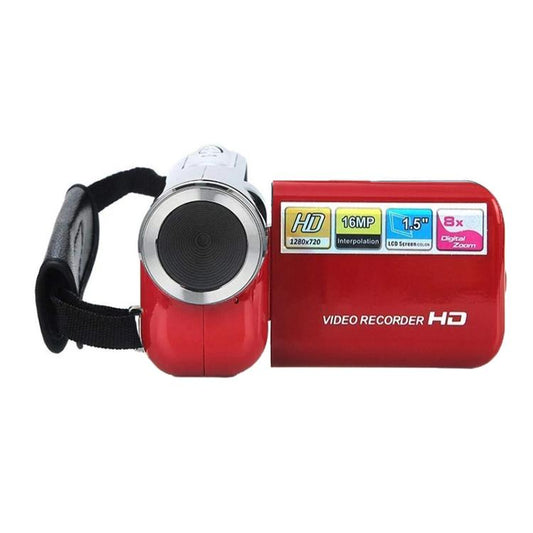 16 Million Pixel Digital Camera Photograph Video DV(Red) - Video Cameras by buy2fix | Online Shopping UK | buy2fix