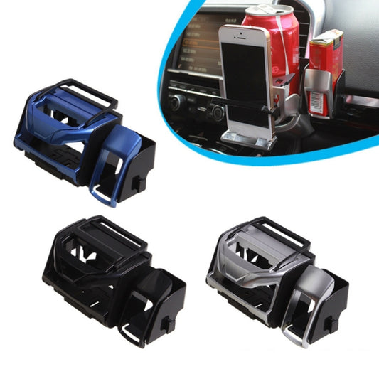 2 PCS SD-1012 Car Multifunctional Drink Holder Garbage Box(Silver) - Car Drink Holders by buy2fix | Online Shopping UK | buy2fix