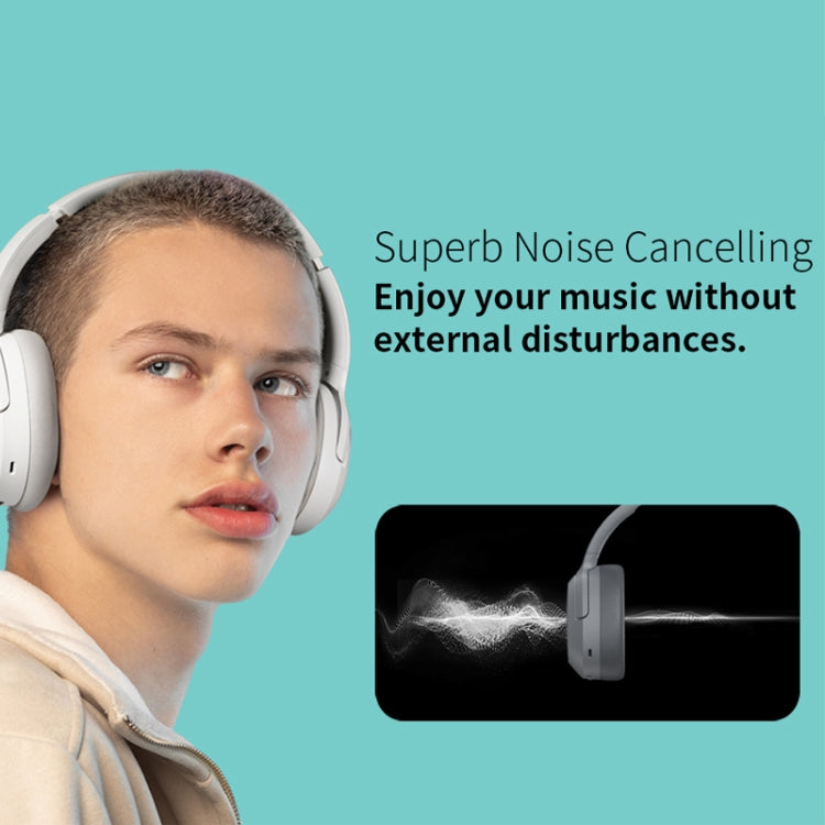 Edifier W820NB Bluetooth Wireless Noise Cancelling Sports Music Headset(Grey) - Headset & Headphone by Edifier | Online Shopping UK | buy2fix