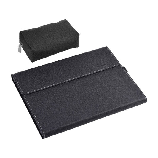 All-Inclusive Drop Case For Microsoft Surface Pro 8, Color: PC Hard Shell Black With Power Pack - Others by buy2fix | Online Shopping UK | buy2fix
