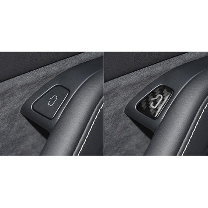 For Tesla Model 3/Y 4pcs /Set Car Window Switch Stickers(Black) - Car Interior Mouldings by buy2fix | Online Shopping UK | buy2fix