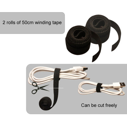 Network Pipe:126 In 1 Desktop Data Cable Organizer Storage Winder Combination Set by buy2fix