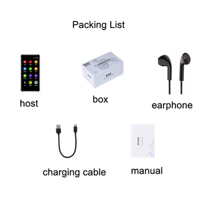 WIFI Game E-Book Touch Screen Bluetooth Mini Tablet MP3/MP4/MP5, TF Capacity: 128GB(2G DDR+16G Flash) - MP4 Player by buy2fix | Online Shopping UK | buy2fix