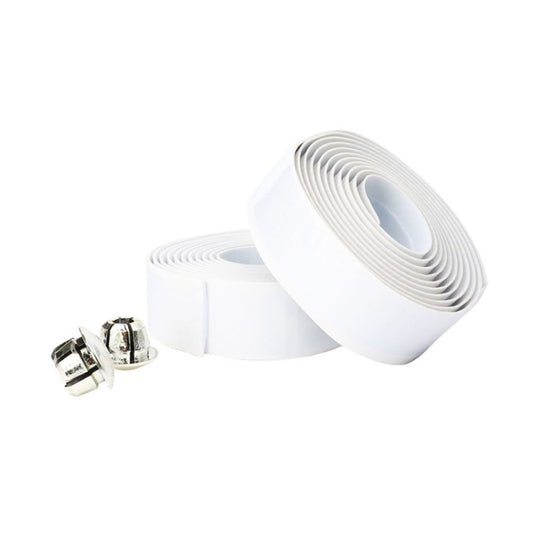 1 Pair Carbon Fiber Texture Road Bike Ties Snakeskin Handlebar Ties(White) - Decorative Accessories by buy2fix | Online Shopping UK | buy2fix