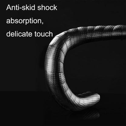 1 Pair Carbon Fiber Texture Road Bike Ties Snakeskin Handlebar Ties(White) - Decorative Accessories by buy2fix | Online Shopping UK | buy2fix