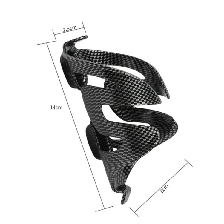 Glass Fiber Water Pot Frame Bicycle Plastic Water Cup Holder(Black) by buy2fix