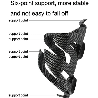 Glass Fiber Water Pot Frame Bicycle Plastic Water Cup Holder(Black) by buy2fix