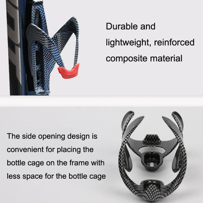 Glass Fiber Water Pot Frame Bicycle Plastic Water Cup Holder(Black) by buy2fix