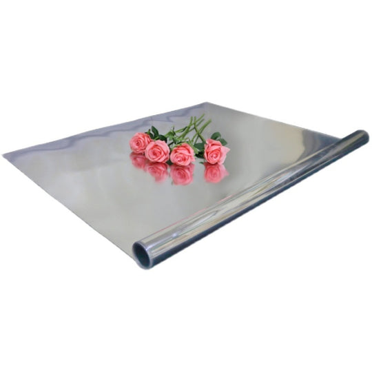 Photo Background Paper Wrinkled Reflective Tin Foil Paper, Specification: Reflective Paper 1x5m