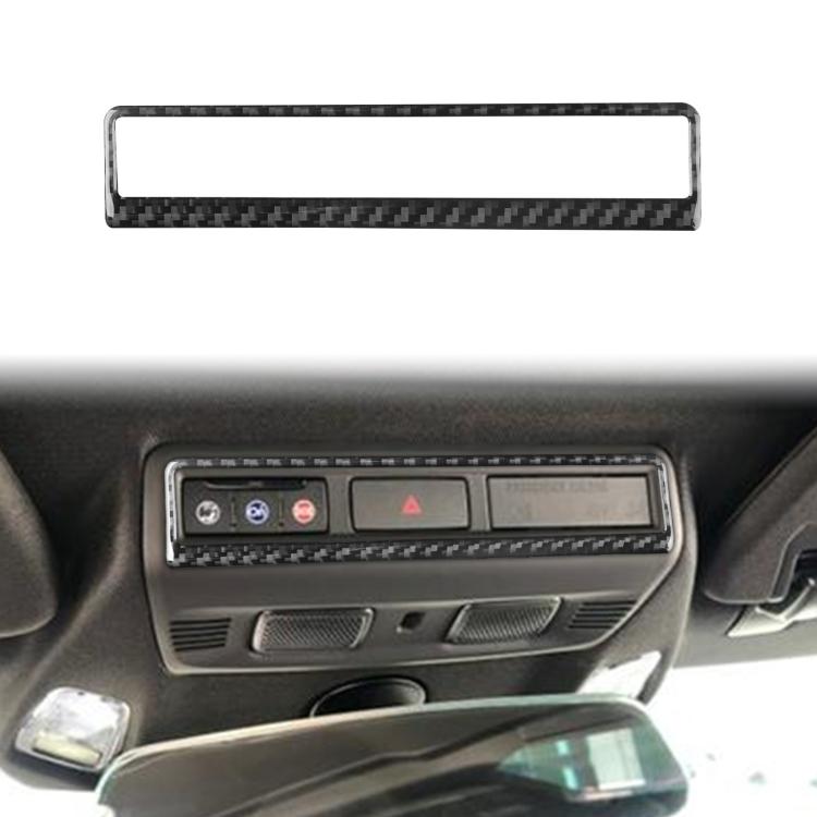 For Chevrolet Corvette C8 Warning Light Switch Frame Sticker(Black) - Car Interior Mouldings by buy2fix | Online Shopping UK | buy2fix