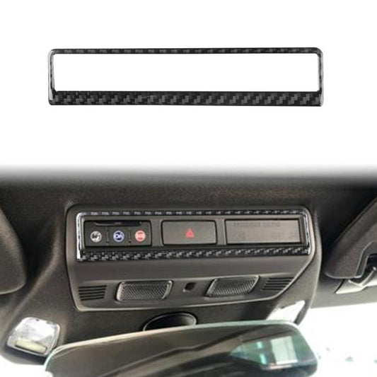 For Chevrolet Corvette C8 Warning Light Switch Frame Sticker(Black) - Car Interior Mouldings by buy2fix | Online Shopping UK | buy2fix