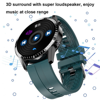 I9 1.5 Inch Heart Rate/Blood Pressure/Blood Oxygen Monitoring Watch, Color: Silver Steel by buy2fix